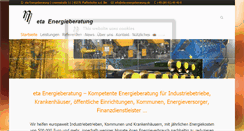 Desktop Screenshot of eta-energieberatung.de